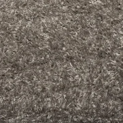 vidaXL - Vloerkleed - Grijs - Polyester - Ø 160 cm
