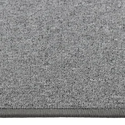 vidaXL - Vloerkleed - Grijs - Polypropyleen - 80 x 300 cm