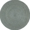 vidaXL - Vloerkleed - Groen - Jute