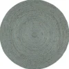 vidaXL - Vloerkleed - Groen - Jute