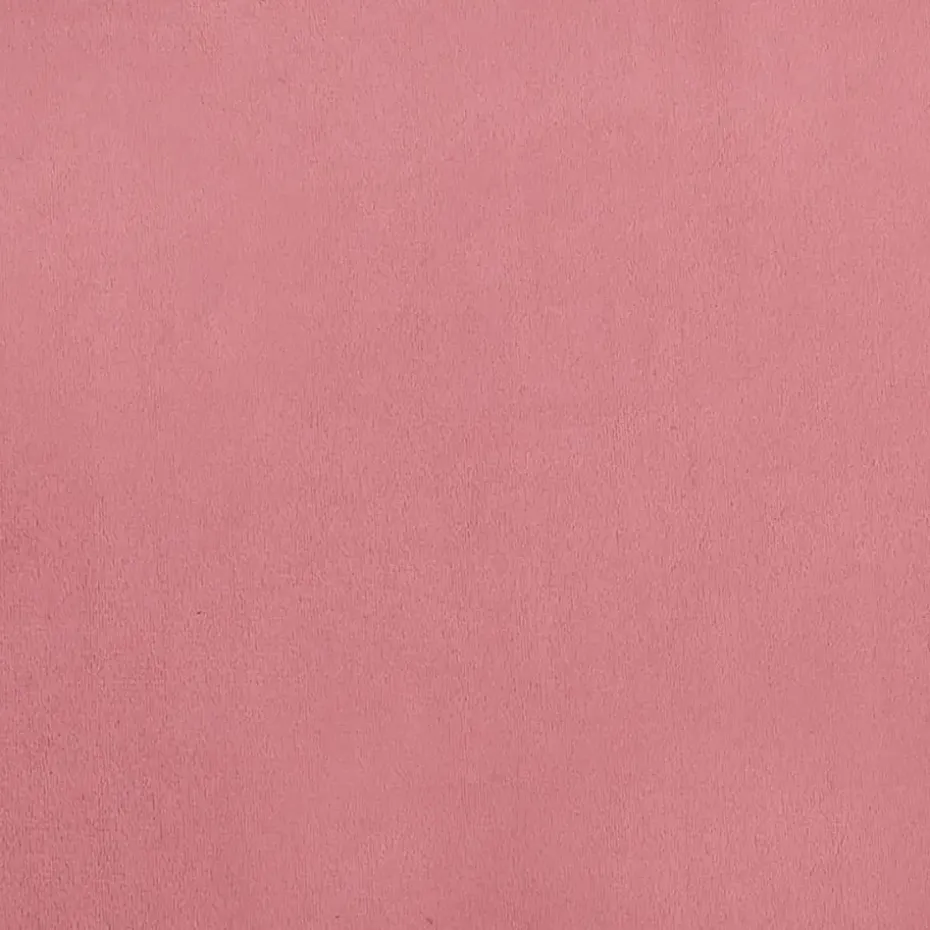 vidaXL - Voetenbank - Roze - Fluweel