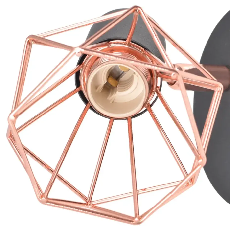 vidaXL - Wandlamp - Multikleur - Metaal - 2 stuks