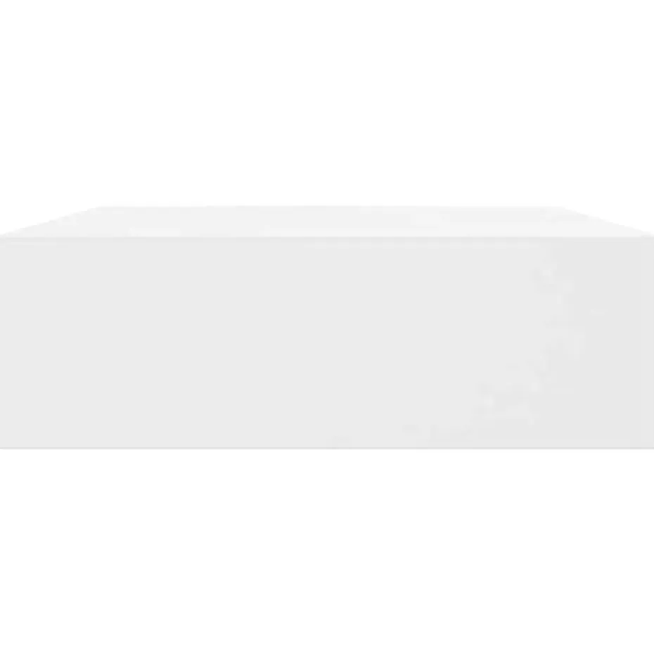 vidaXL - Wandplank - Wit - MDF