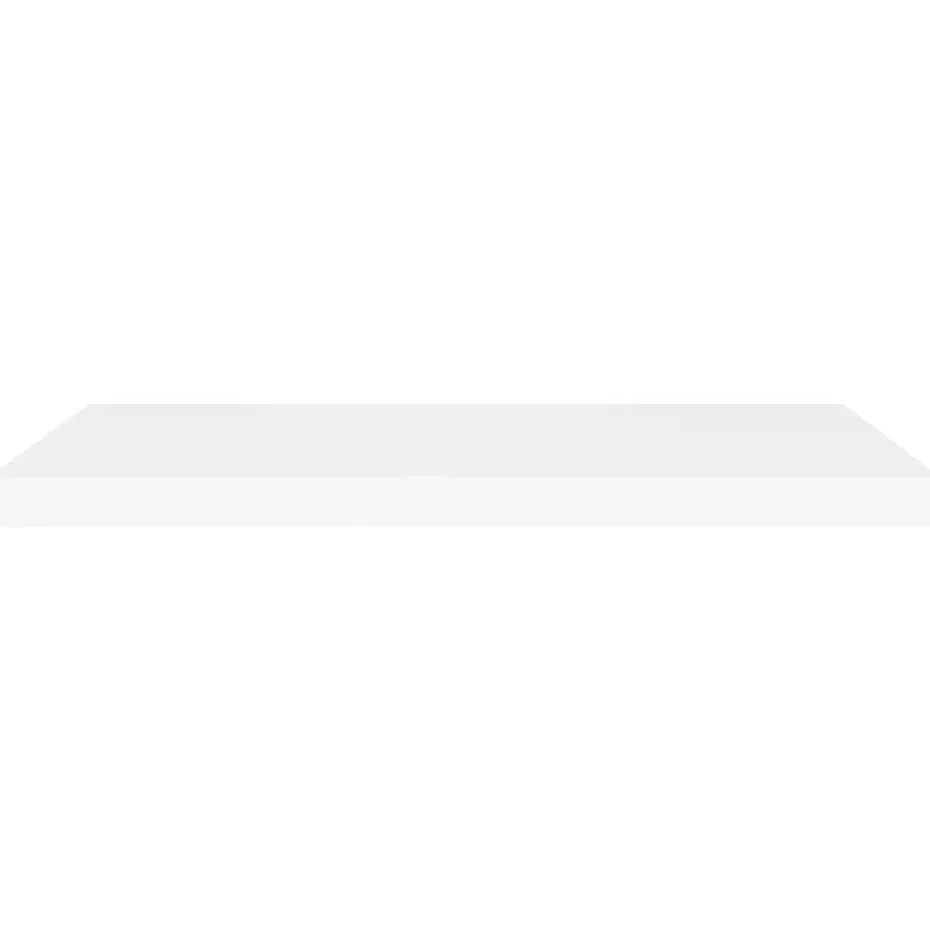 vidaXL - Wandschap - Wit - MDF - 80 x 23.5 x 3.8 cm
