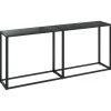 vidaXL - Wandtafel - Zwart - Glas