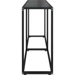vidaXL - Wandtafel - Zwart - Glas