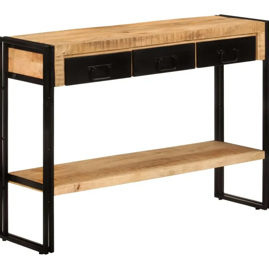 vidaXL - Wandtafel - Zwart - Hout
