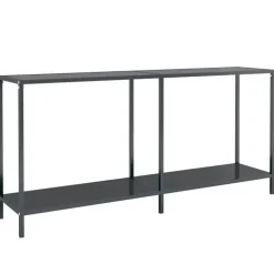 vidaXL - Wandtafel - Zwart - Glas