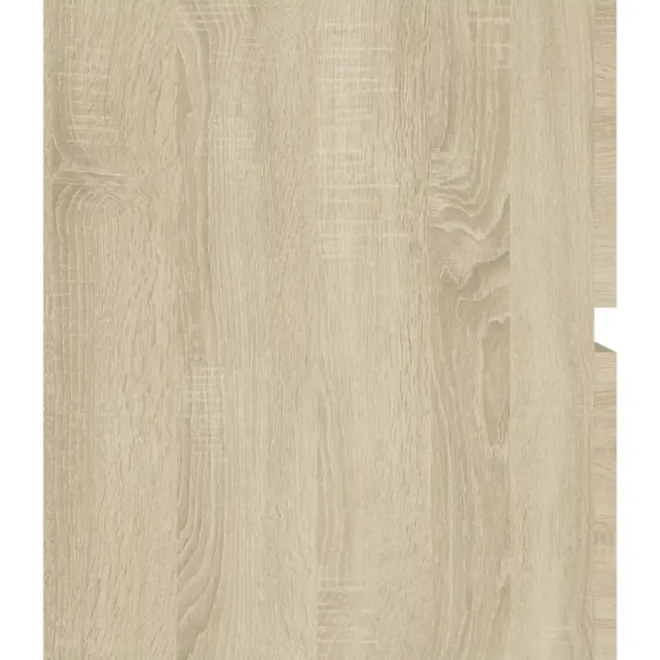 vidaXL - Wastafelkast - Bruin - Bewerkt hout - 100 x 38.5 x 45 cm