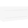 vidaXL - Wastafelkast - Wit - Bewerkt hout - 100 x 38.5 x 48 cm