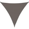 vidaXL - Zonnezeil - Antraciet - 3.6 x 3.6 x 3.6 m