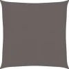 vidaXL - Zonnezeil - Antraciet - 3.6 x 3.6 m