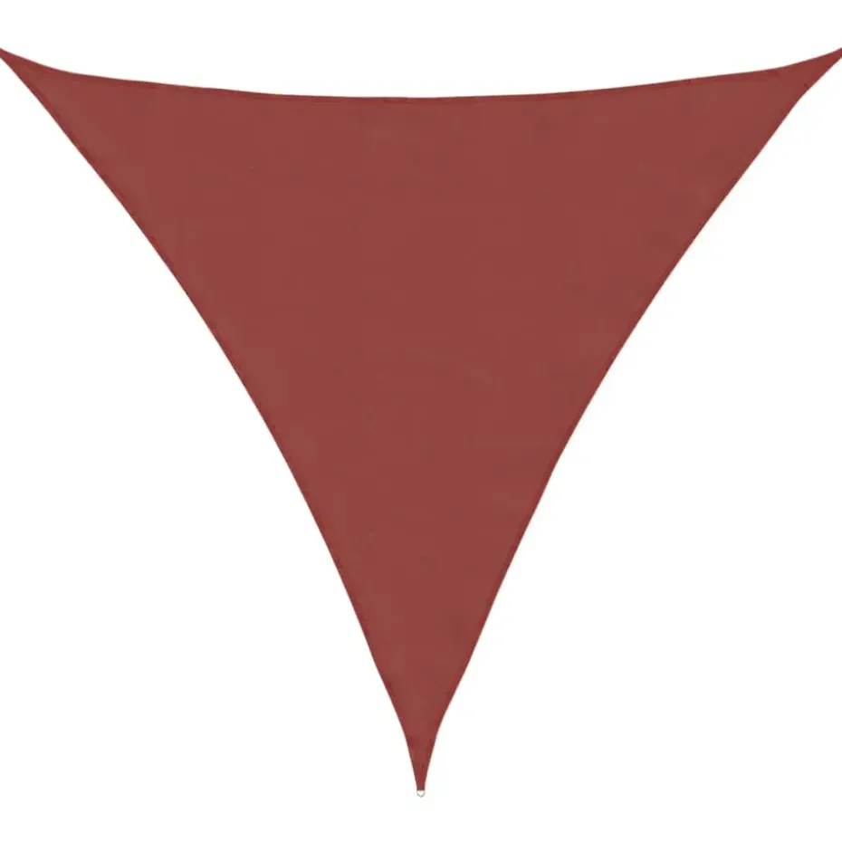 vidaXL - Zonnezeil - Bruin - 5 x 5 x 5 m