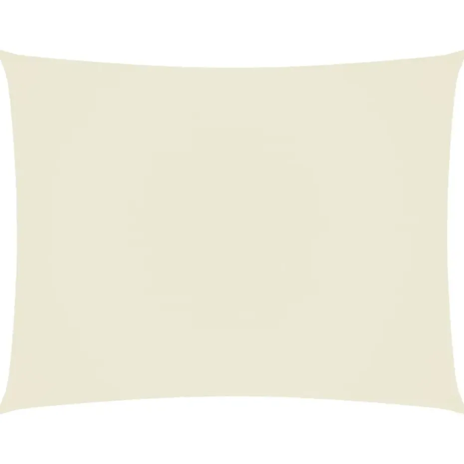 vidaXL - Zonnezeil - Crème - 4 x 6 m