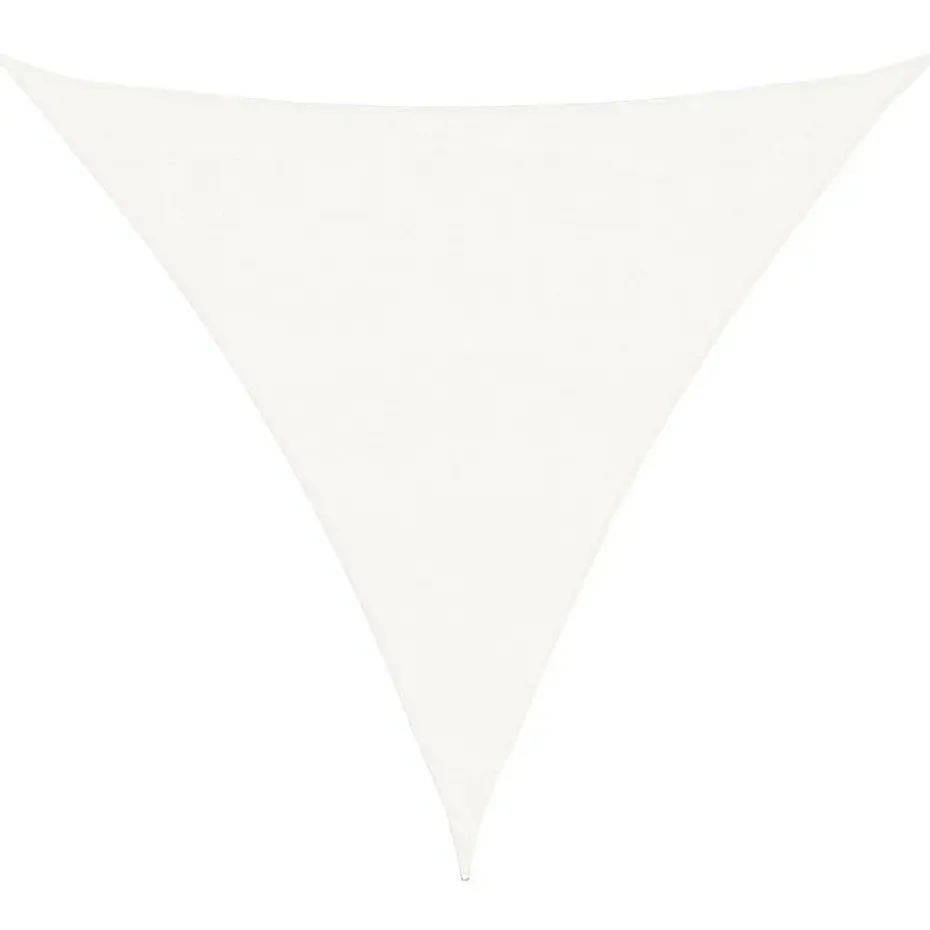 vidaXL - Zonnezeil - Wit - 3.6 x 3.6 x 3.6 m