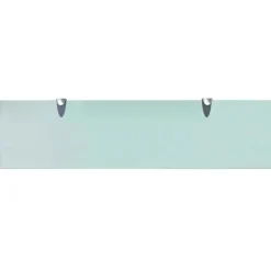 vidaXL - Zwevende Plank - Transparent - Glas - 80 x 20 cm