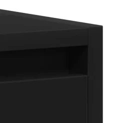 VIDAXL Badkamerkast 60x33x61 cm spaanplaat zwart