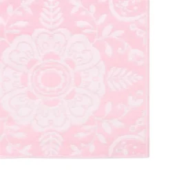 vidaXL Buitenkleed 80x150 cm PP roze