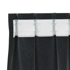 vidaXL Gordijne - Verduisterend - Zwart - 140x225 cm - Fluweel - 2 Stuks