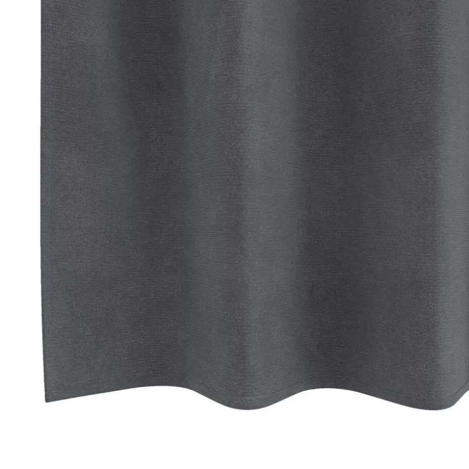 vidaXL Gordijnen met ringen - Lichtgrijs - 140x175 cm - Fluweel - 2 Stuks