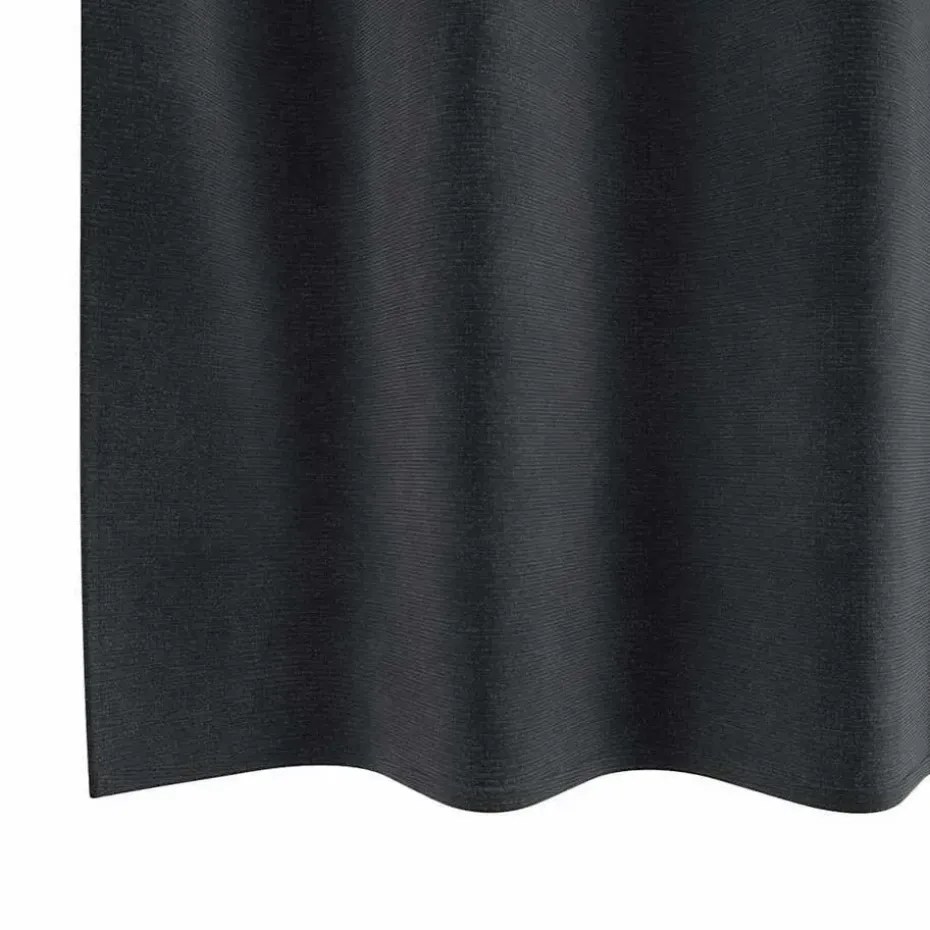 vidaXL Gordijnen met ringen - Donkergrijs - 140x175 cm - Fluweel - 2 Stuks
