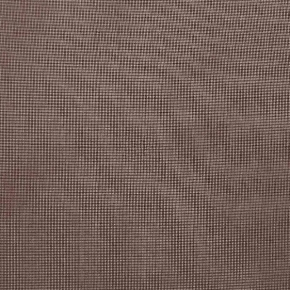 vidaXL Gordijnen van voile met ringen - Bruin - 140x260 cm - Stof - 2 Stuks