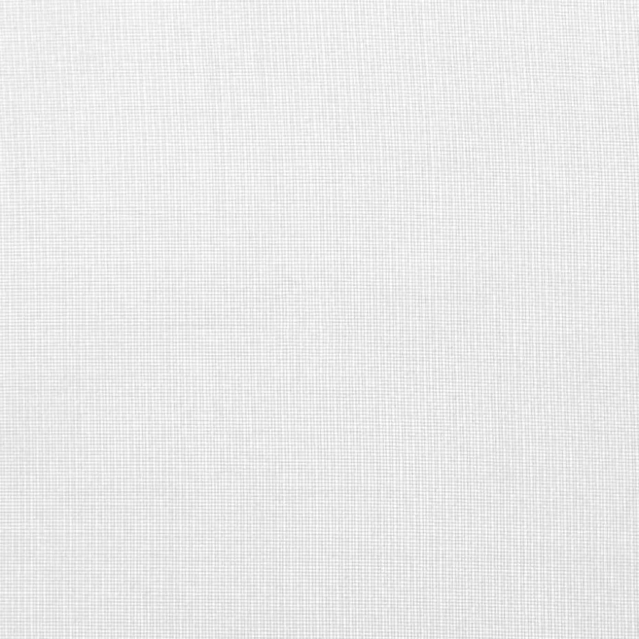 vidaXL Gordijnen van voile met ringen - Wit - 140x245 cm - Stof - 2 Stuks