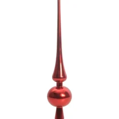 vidaXL Kerstballen met 150 LED - 61-delig - Ø3/4/6 cm - Rood - Kunststof - Mix
