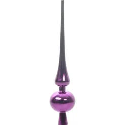vidaXL Kerstballen set met 150 LED - 61x - Ø3/4/6 cm - Lila - Kunststof - Mix