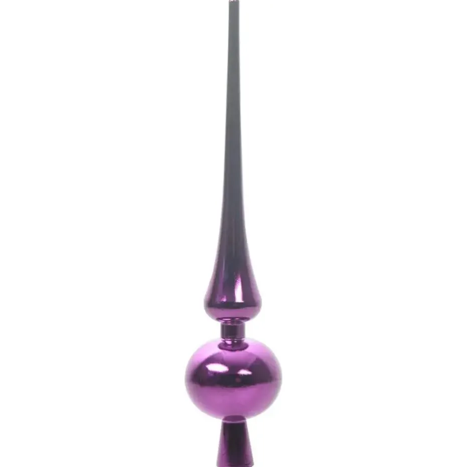 vidaXL Kerstballen set met 150 LED - 61x - Ø3/4/6 cm - Lila - Kunststof - Mix