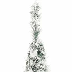 vidaXL Kunstkerstboom pop-up met sneeuw 150 LED's 180 cm