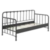 Vipack Bedbank Bronxx - zwart - 90x200 cm