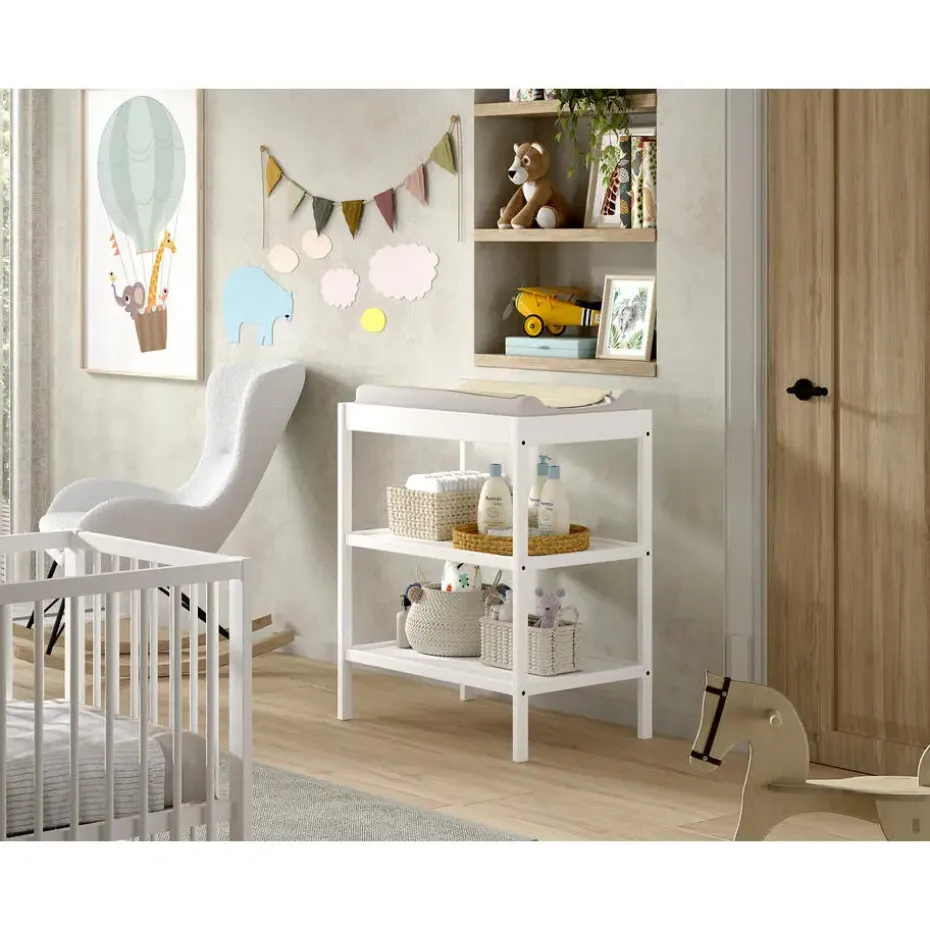Vipack commode Dino - 95x53x80 cm - wit