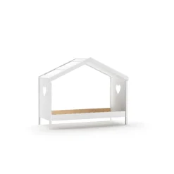 Vipack huisbed Amori zonder achterwand - wit - 90x200 cm