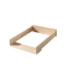 Vipack opzet commode Kiddy - bruin - 14x53x72 cm