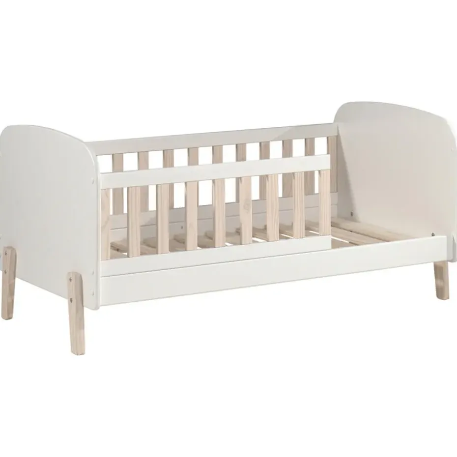 Vipack peuterbed Kiddy - wit - 68x77x148 cm