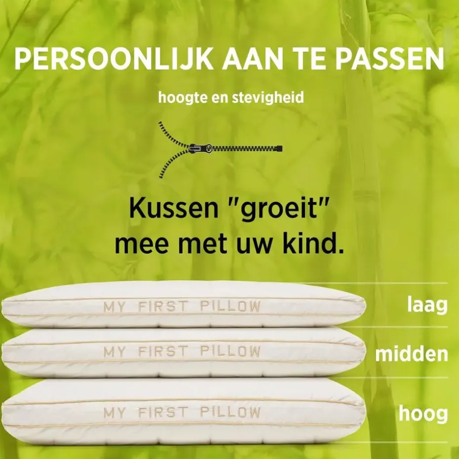 Vitapur Peuter Hoofdkussen - Kinder hoofdkussen 40x60 cm