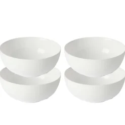 Vivalto schaaltjes/kommetjes - keramiek - ivoor wit - D15 cm