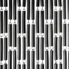 Vliegengordijn Tube Zwart 90 x 210 cm