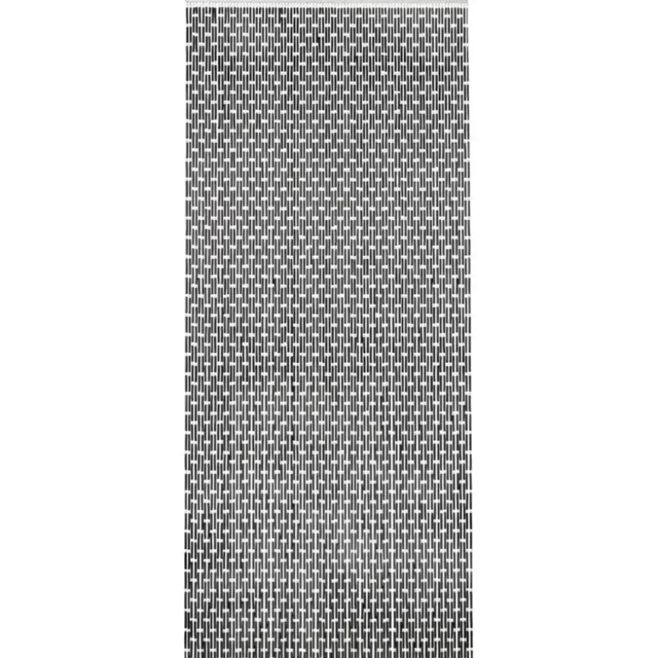 Vliegengordijn Tube Zwart 90 x 210 cm