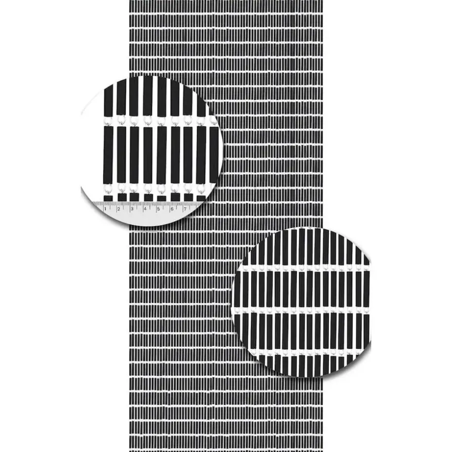 Vliegengordijnenexpert Vliegengordijn Hulzen Zwart 100 x 240 cm op