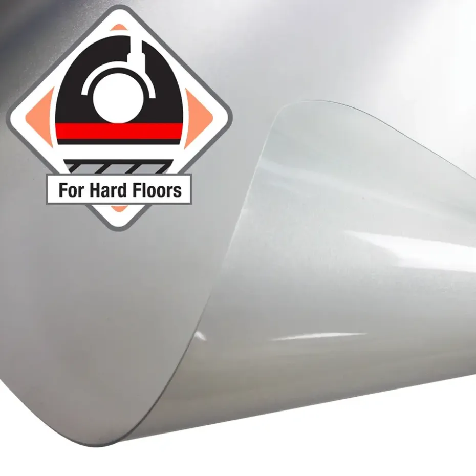 Vloerbeschermer met uitsparing - Antistatisch PVC - Harde vloer - 90x120 cm