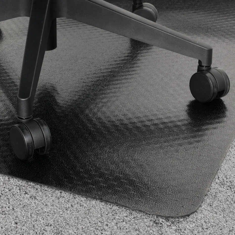 Vloerbeschermer PVC - Zwart - Tapijt - 120x150cm