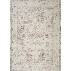 Vloerkleed Annur - crème/bruin - 200x290 cm
