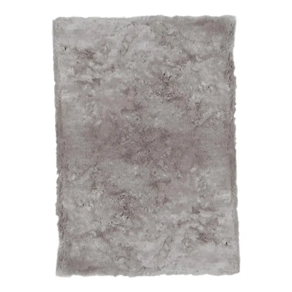 Vloerkleed Grijs Katoen Polyester - 160x230cm - Olav
