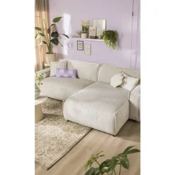 Vloerkleed Indra - beige - 160x230 cm