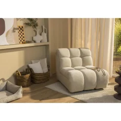 Vloerkleed Isa - zand - 120x180 cm