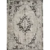 Vloerkleed Urali - lichtgrijs/antraciet - 160x230 cm