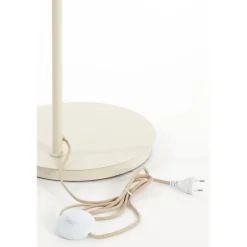 Vloerlamp Baylie - Mat crème - 43x30x165cm