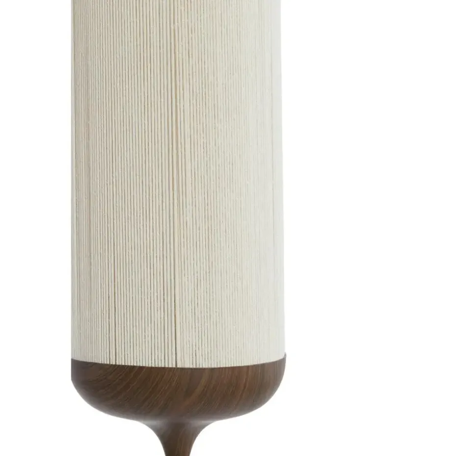 Vloerlamp Dania - Crème/Bruin - Ø23x159cm